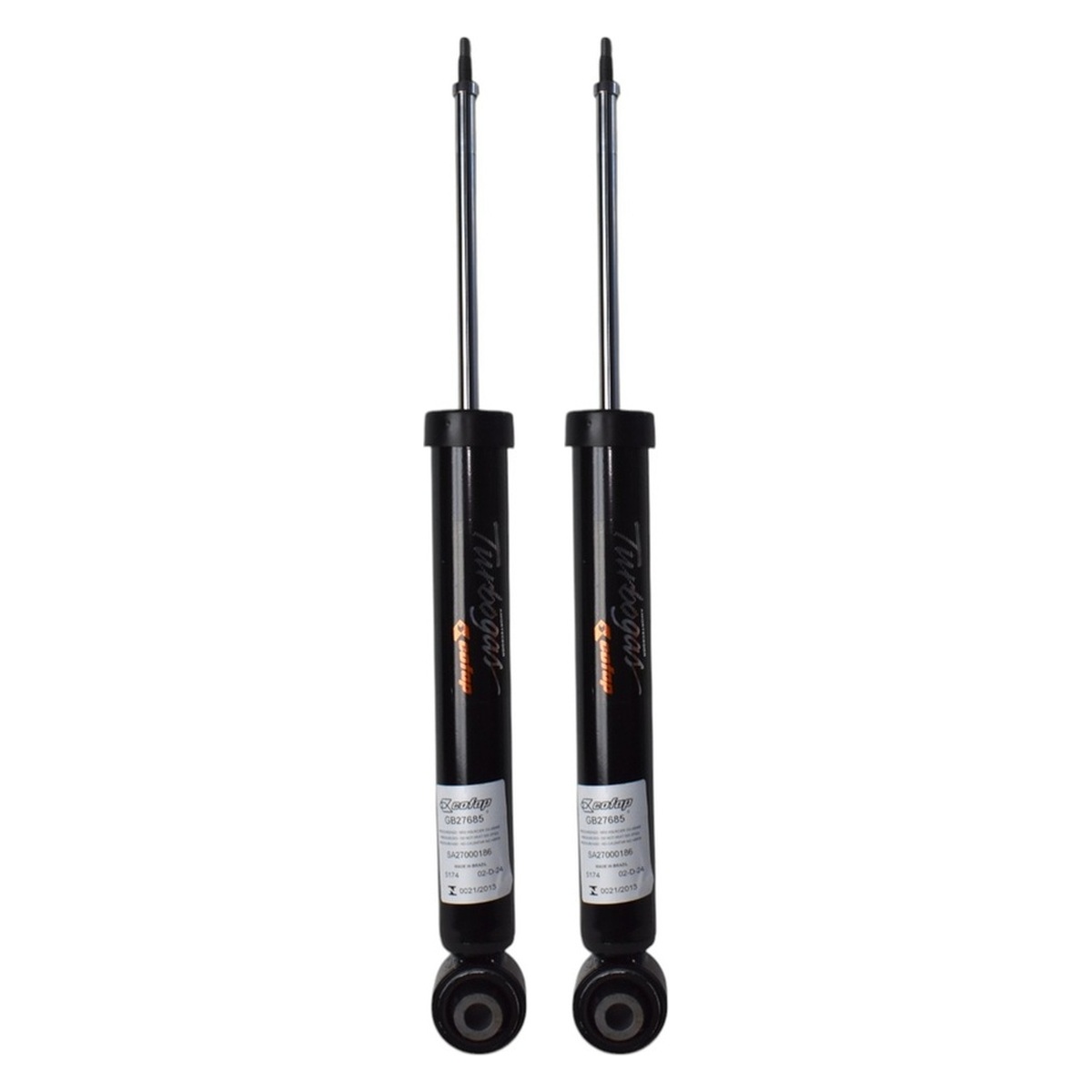 Kit X2 Amortiguador Trasero Izquierdo Y Derecho Cofap Peugeot 208 P21 1.6 Vti 16v Mt Ec5 2021 En Adelante Excepto Gt